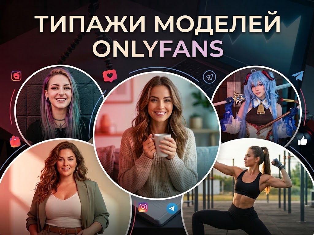Типажи моделей OnlyFans: какой выбрать и как на нём зарабатывать